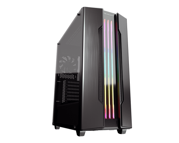 Cougar Gemini S RGB Mid-Tower Gaming Chassis – Iron Grey