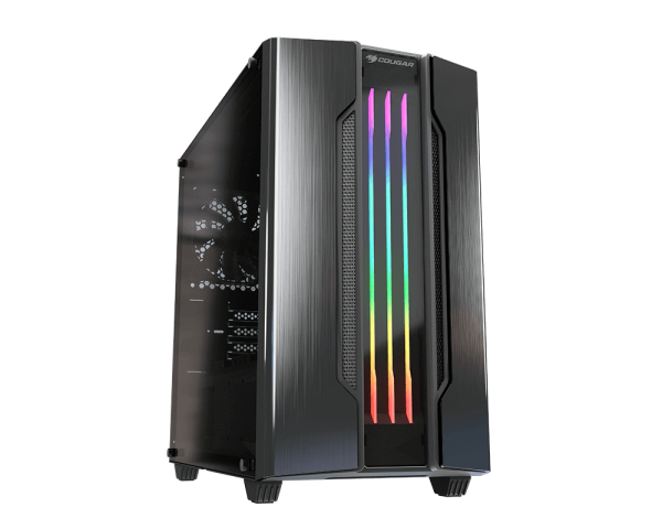 Cougar Gemini M RGB Mini Tower Gaming Chassis – Iron Grey - Image 2