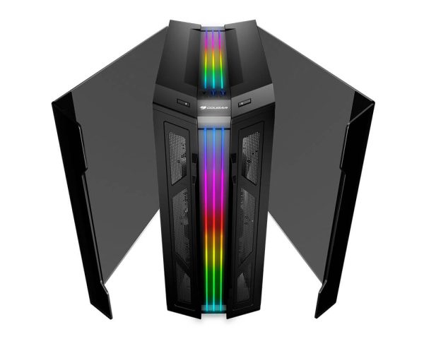 Cougar Gemini T RGB Glass-Wing Mid-Tower Gaming Case - Image 3