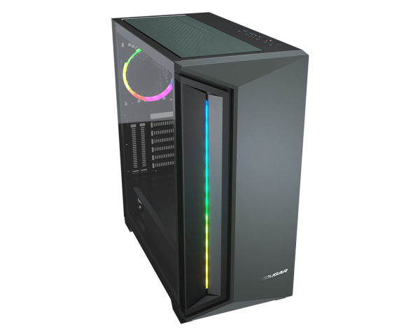 Cougar DarkBlader X7 Mid Tower Chassis – Mightnight Green - Image 3