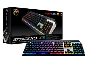 Cougar ATTACK X3 RGB Mechinal Gaming Keyboard – Blue Switch