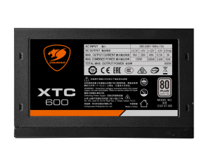 Cougar XTC600 80+ Standard PSU