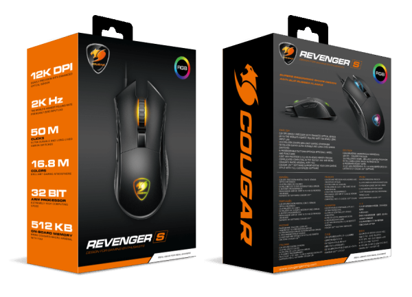 Cougar Revenger S Optical Gaming Mouse - Image 3