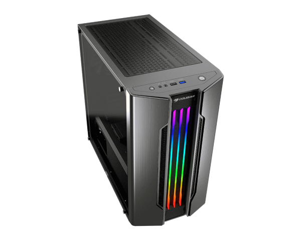 Cougar Gemini M RGB Mini Tower Gaming Chassis – Iron Grey - Image 3