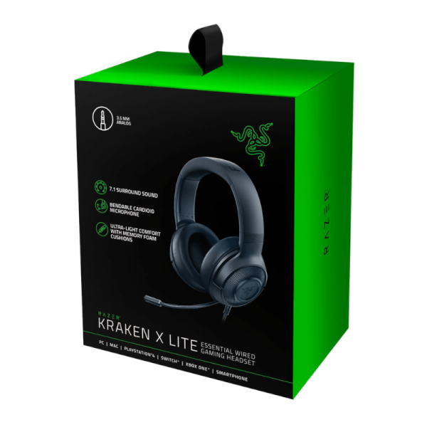 Razer Kraken X Gaming Headset (Kraken X Lite) - Image 2