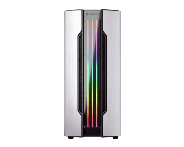 Cougar Gemini S RGB Mid-Tower Gaming Chassis – Silver - Image 4
