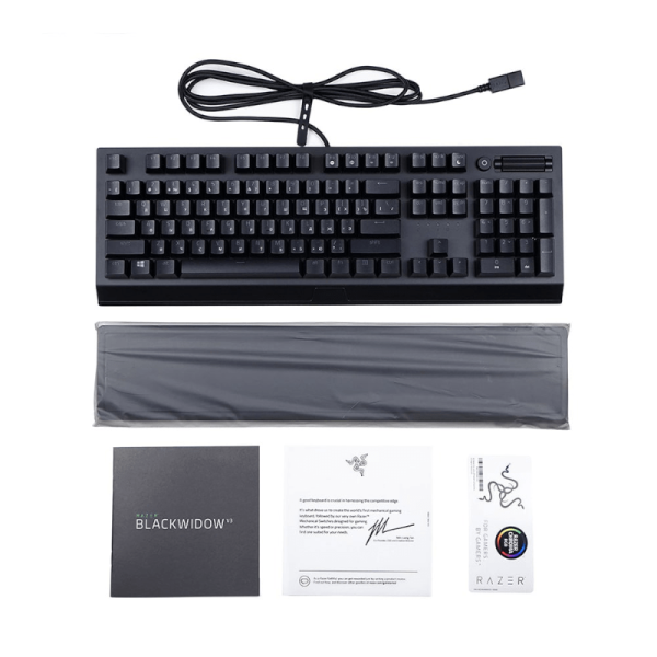 Razer BlackWidow V3 Mechanical Gaming Keyboard – Green Switch - Image 3