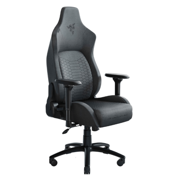 Razer Iskur Fabric Gaming Chair with Built-in Lumbar Support – Dark Gray - Image 2