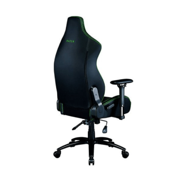 Razer Iskur Gaming Chair with Built-in Lumbar Support – NASA Black/Green - Image 5