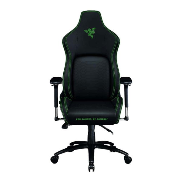 Razer Iskur Gaming Chair with Built-in Lumbar Support – NASA Black/Green