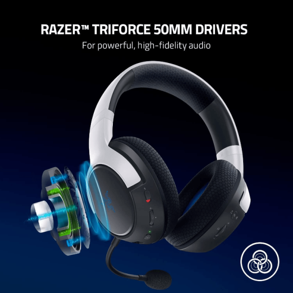 Razer Kaira for Playstation - Wireless Gaming Headset for PS5 - White - Image 5