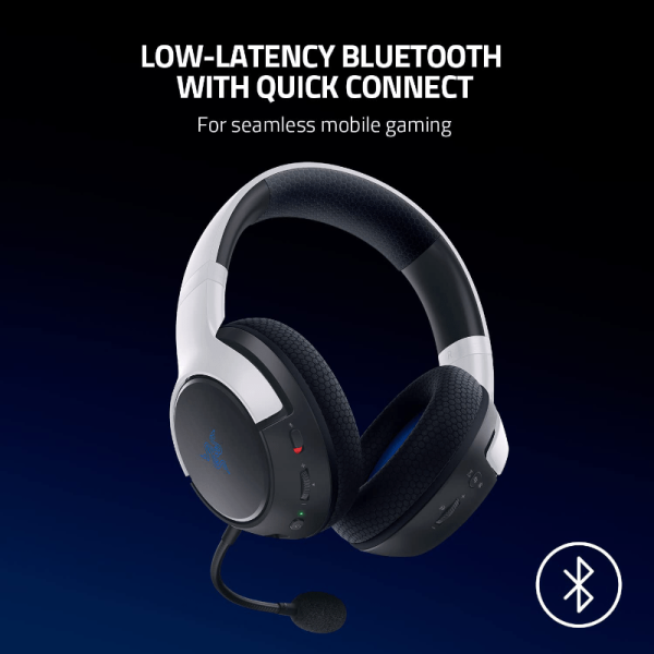 Razer Kaira for Playstation - Wireless Gaming Headset for PS5 - White - Image 2