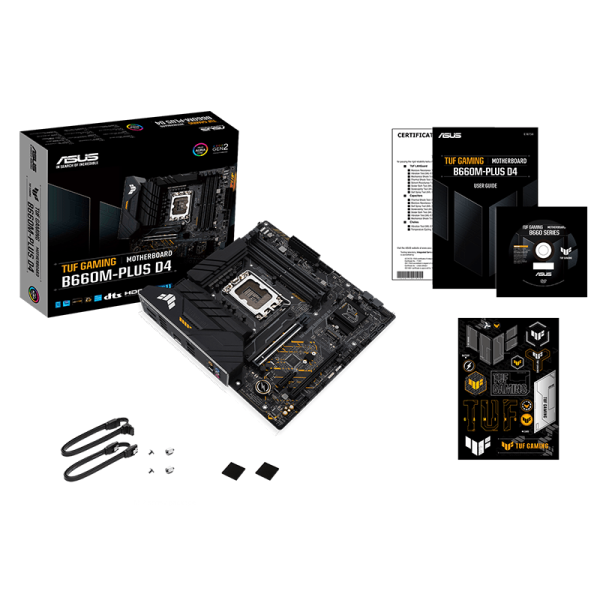 ASUS TUF GAMING B660M-PLUS D4 Motherboard