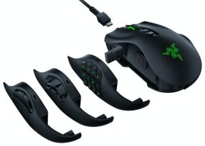 Razer Naga Pro with Swappable Side Plates Modular Wireless Gaming Mouse