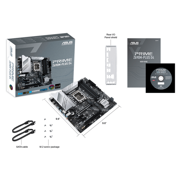 ASUS PRIME Z690M-PLUS D4 Motherboard