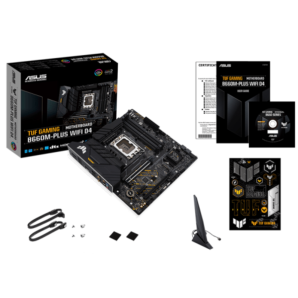 ASUS TUF GAMING B660M-PLUS WiFi D4 Motherboard