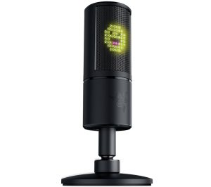 Razer Seiren Emote Streaming Condenser Mic with Emoticon Display