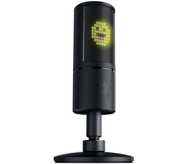 Razer Seiren Emote Streaming Condenser Mic with Emoticon Display