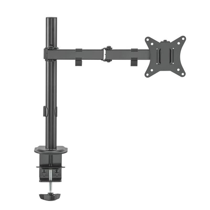 MXG BMA-12P Single Monitor Steel Articulating Monitor Arm – Matte Black