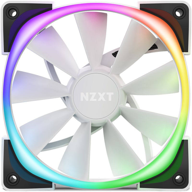 NZXT Aer RGB 2 120mm Fan Black – White