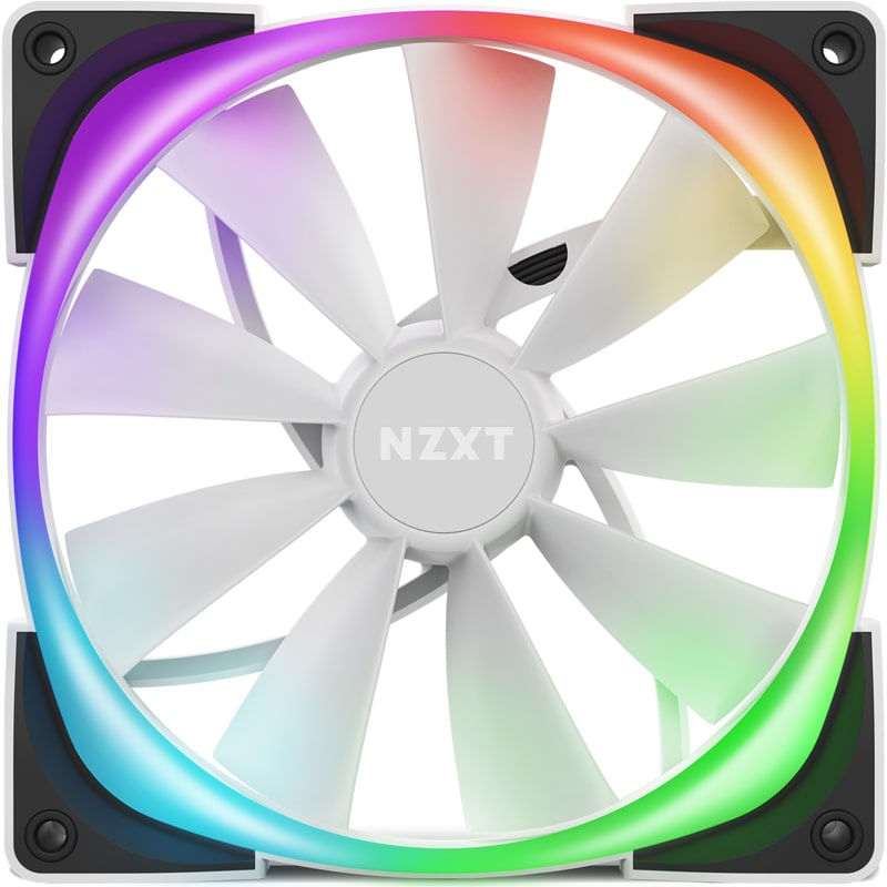 NZXT Aer RGB 2 140mm Fan Black – White