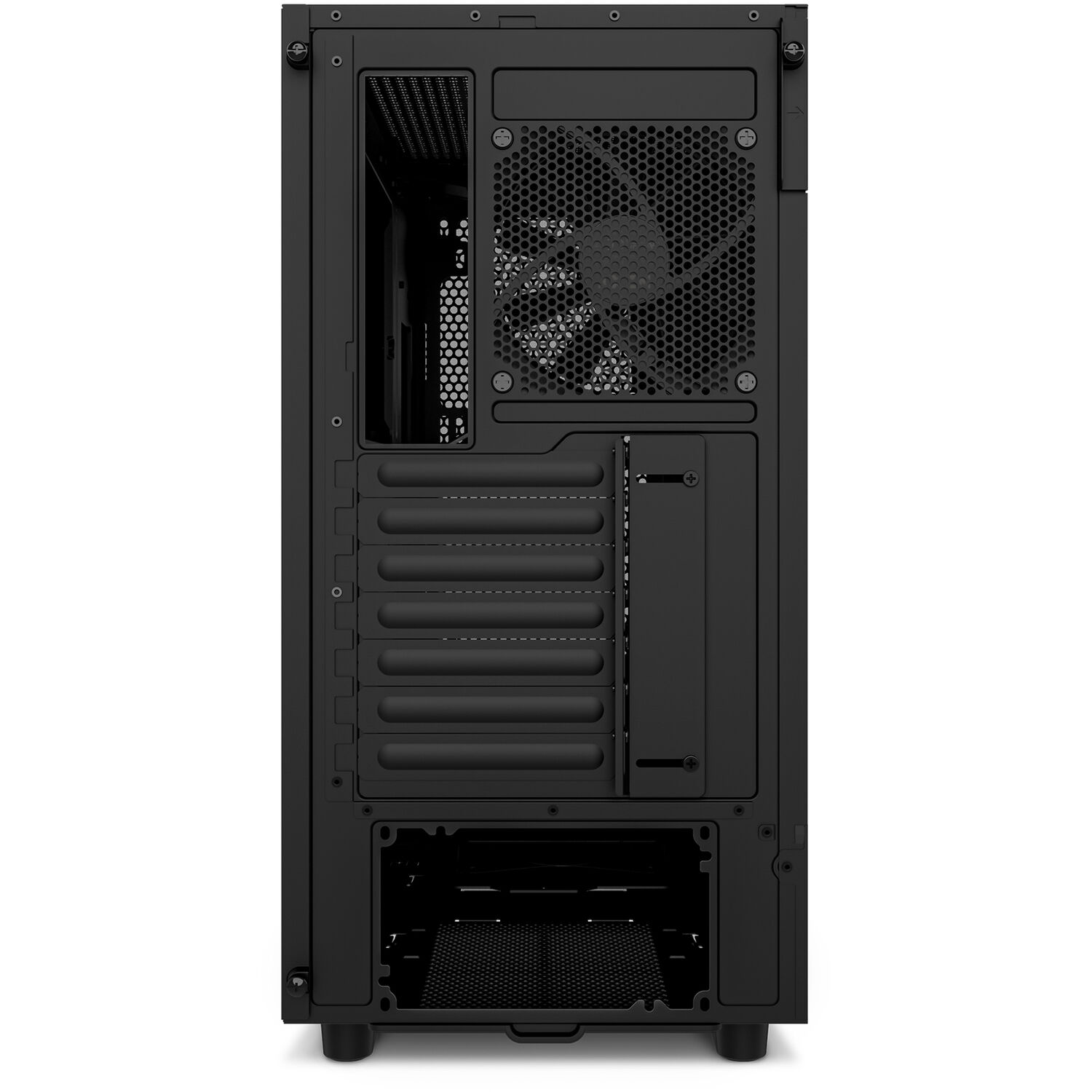 NZXT H5 Flow Mid Tower Gaming Chassis – Matte Black