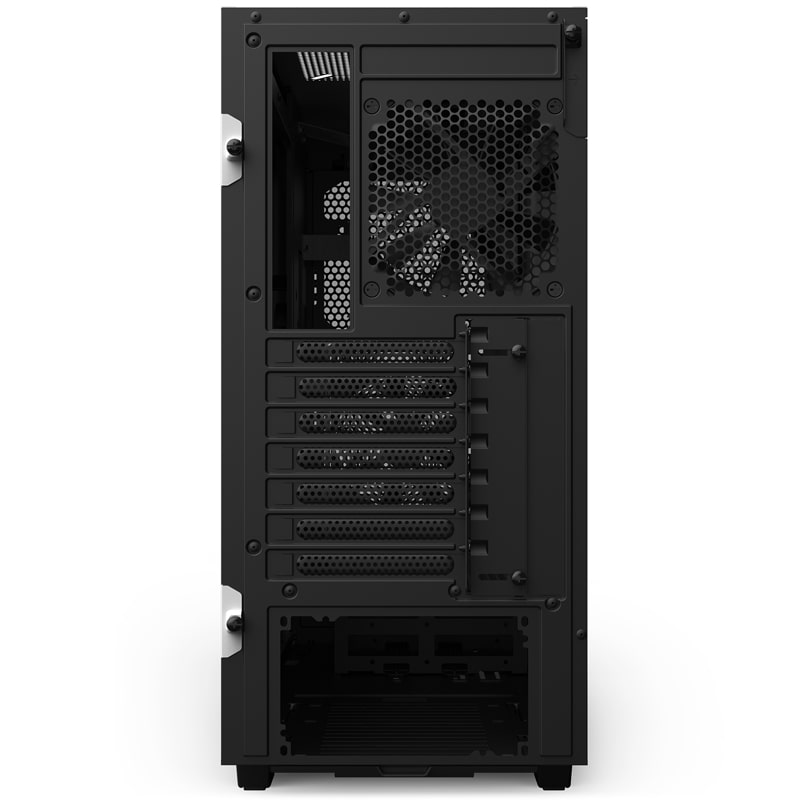 NZXT H510 Flow Mid Tower Gaming Chassis – Matte White