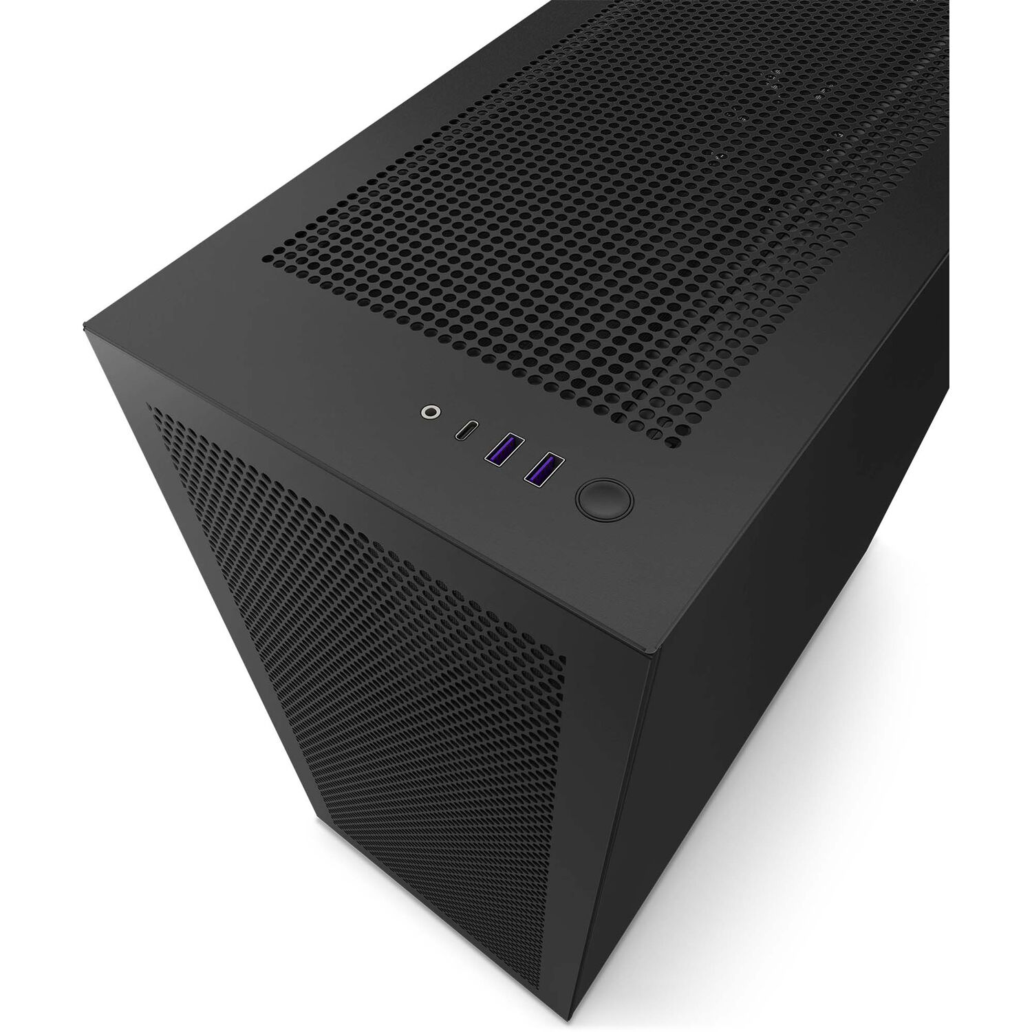 NZXT H7 Flow Mid Tower Gaming Chassis – Matte Black