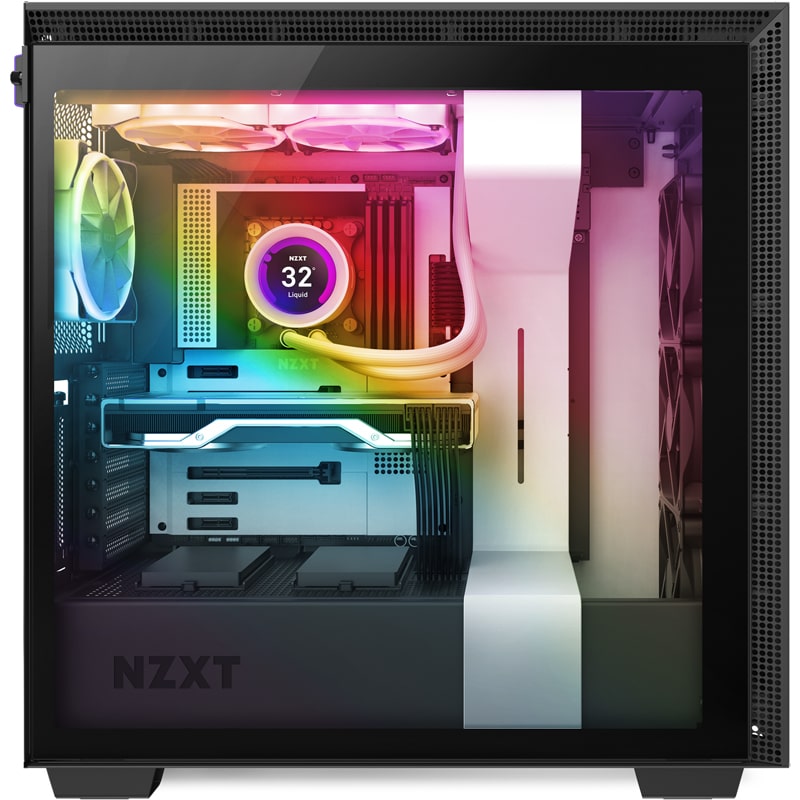 NZXT Kraken Z53 RGB 240mm AIO Liquid Cooler With LCD Display – White