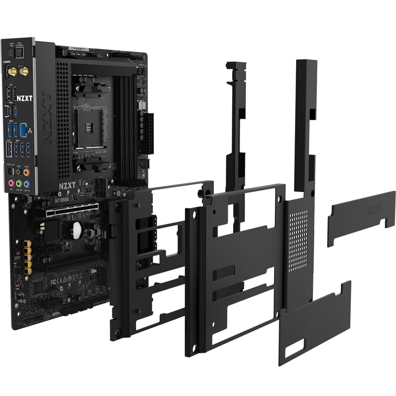 NZXT N7 B550 Gaming Wi-Fi Motherboard – Matte Black