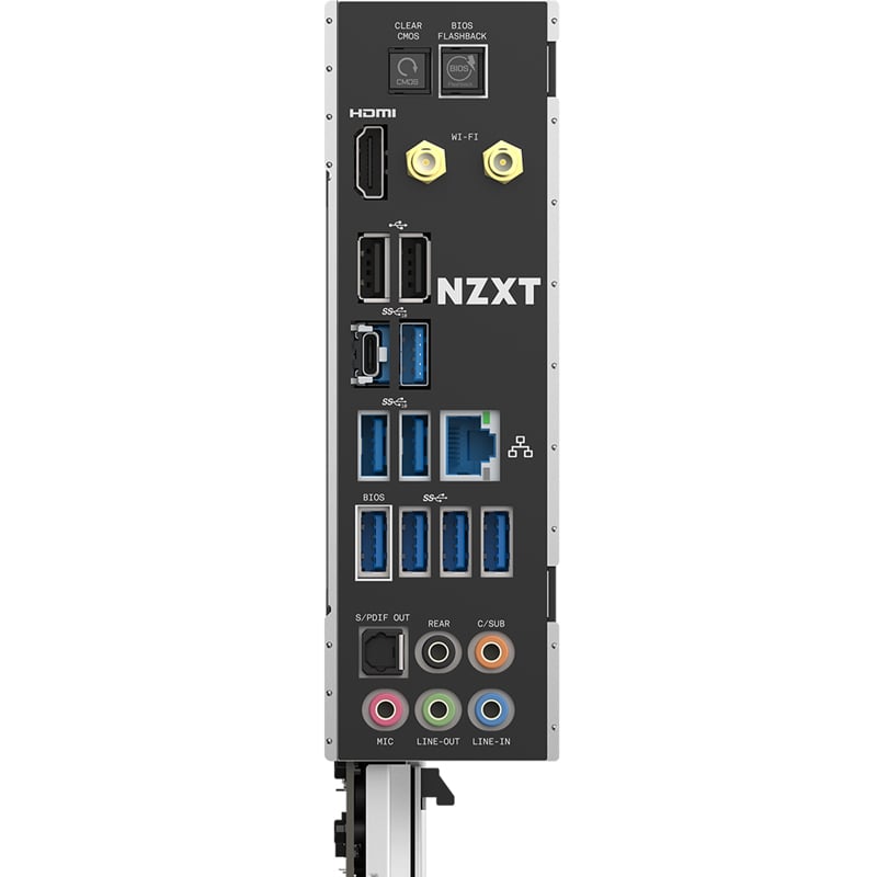 NZXT N7 B550 Gaming Wi-Fi Motherboard – Matte White