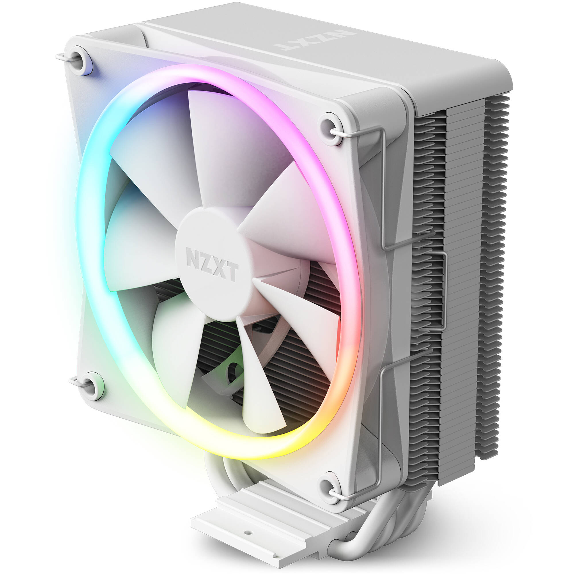 NZXT T120 RGB CPU Air Cooler – White