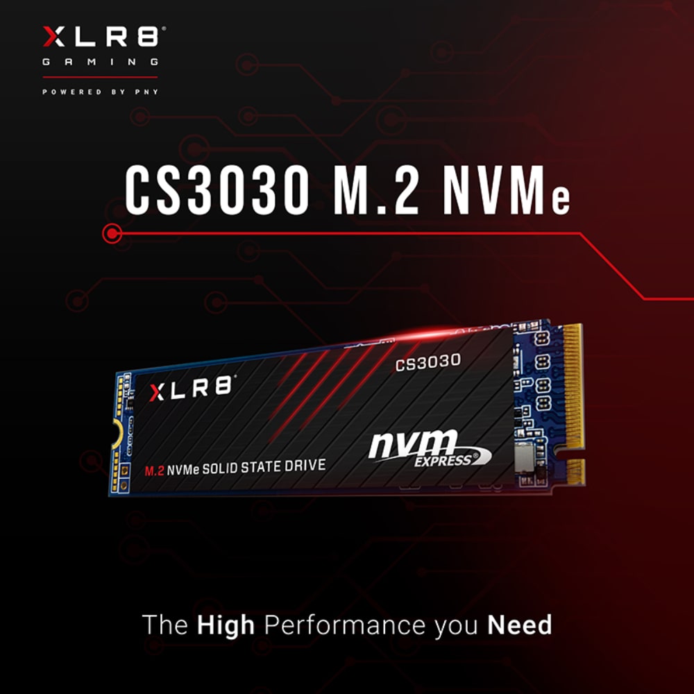 PNY CS3030 Gen3 NVMe M.2 SSD Overview