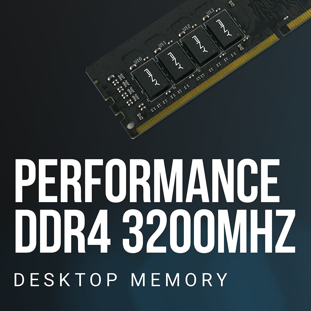PNY Performance 3200MHz CL22 DDR4 Memory