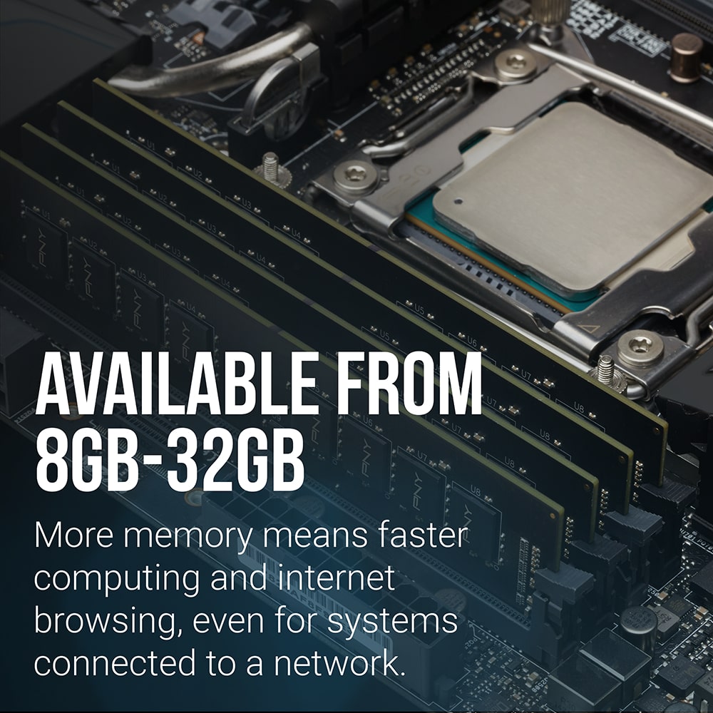 PNY Performance 3200MHz CL22 DDR4 Memory