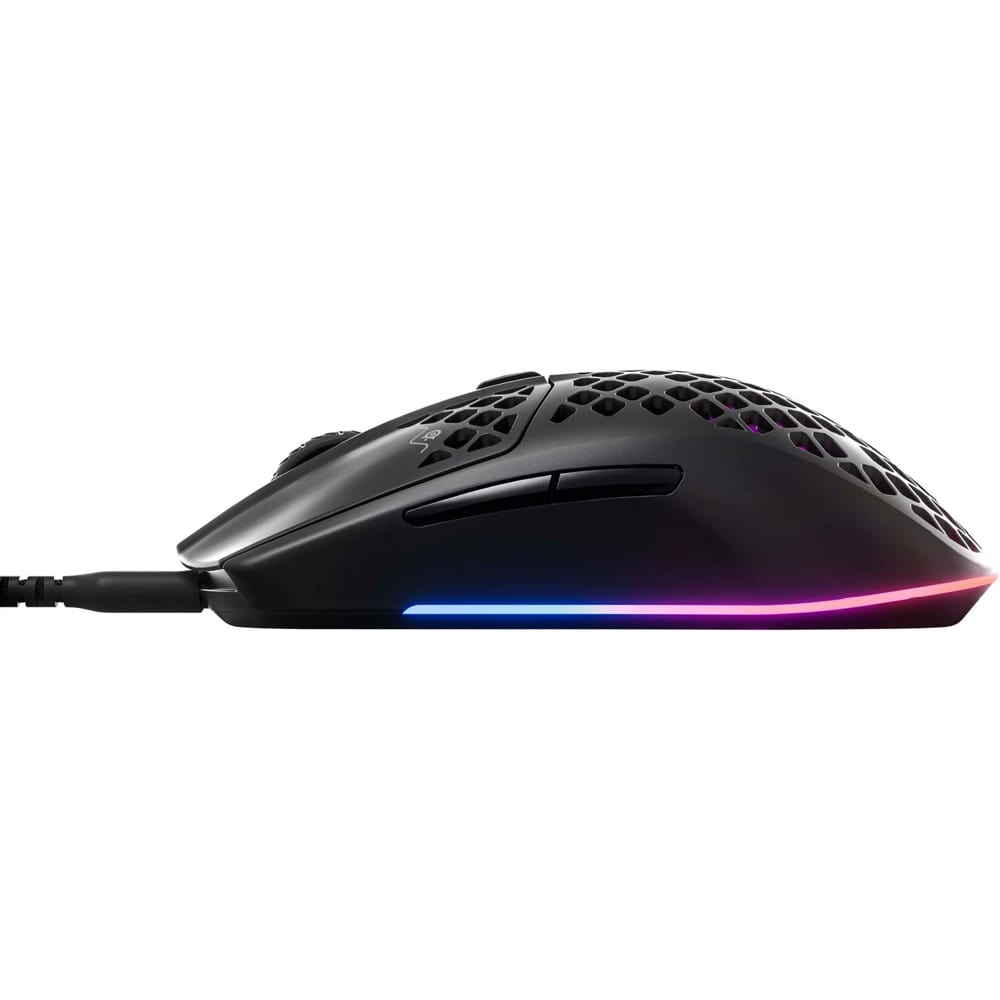 SteelSeries Aerox 3 2022 Edition Lightweight Wired Optical Gaming Mouse – Onyx