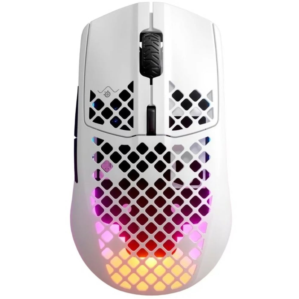 SteelSeries Aerox 3 2022 Edition Lightweight Wireless Optical Gaming Mouse – Snow