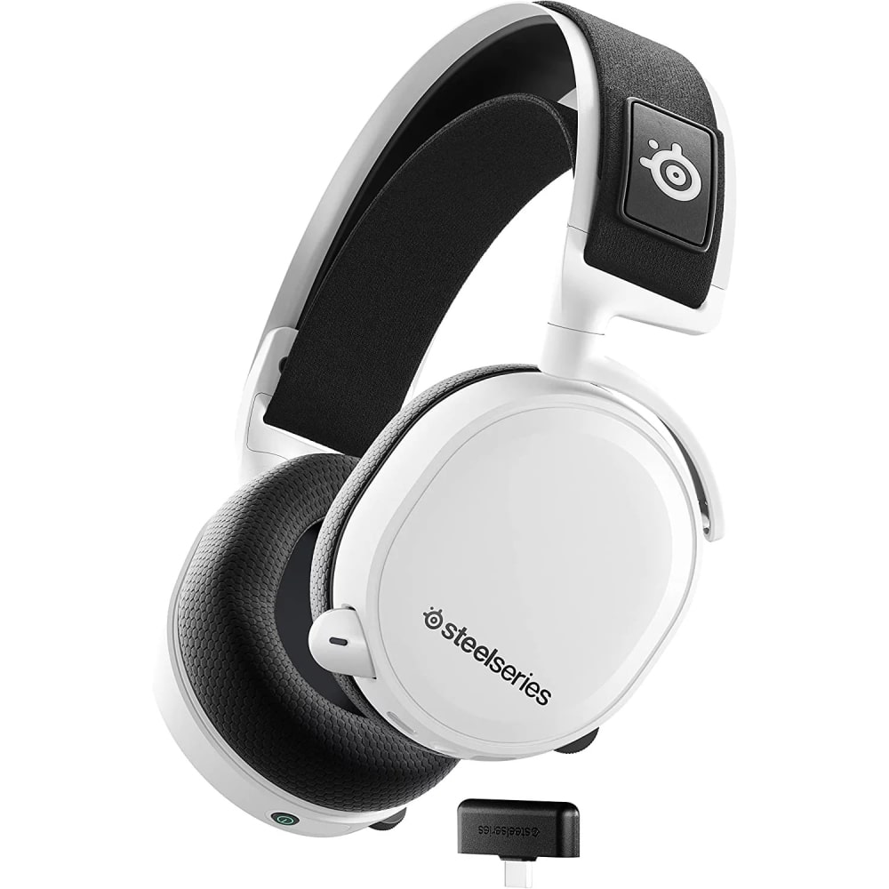 SteelSeries Arctis 7+ Wireless Gaming Headset – White