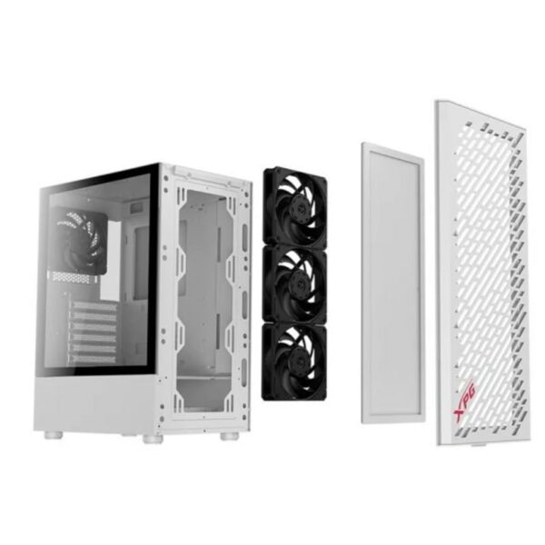 XPG Valor Air Mid Tower Gaming Chassis – White