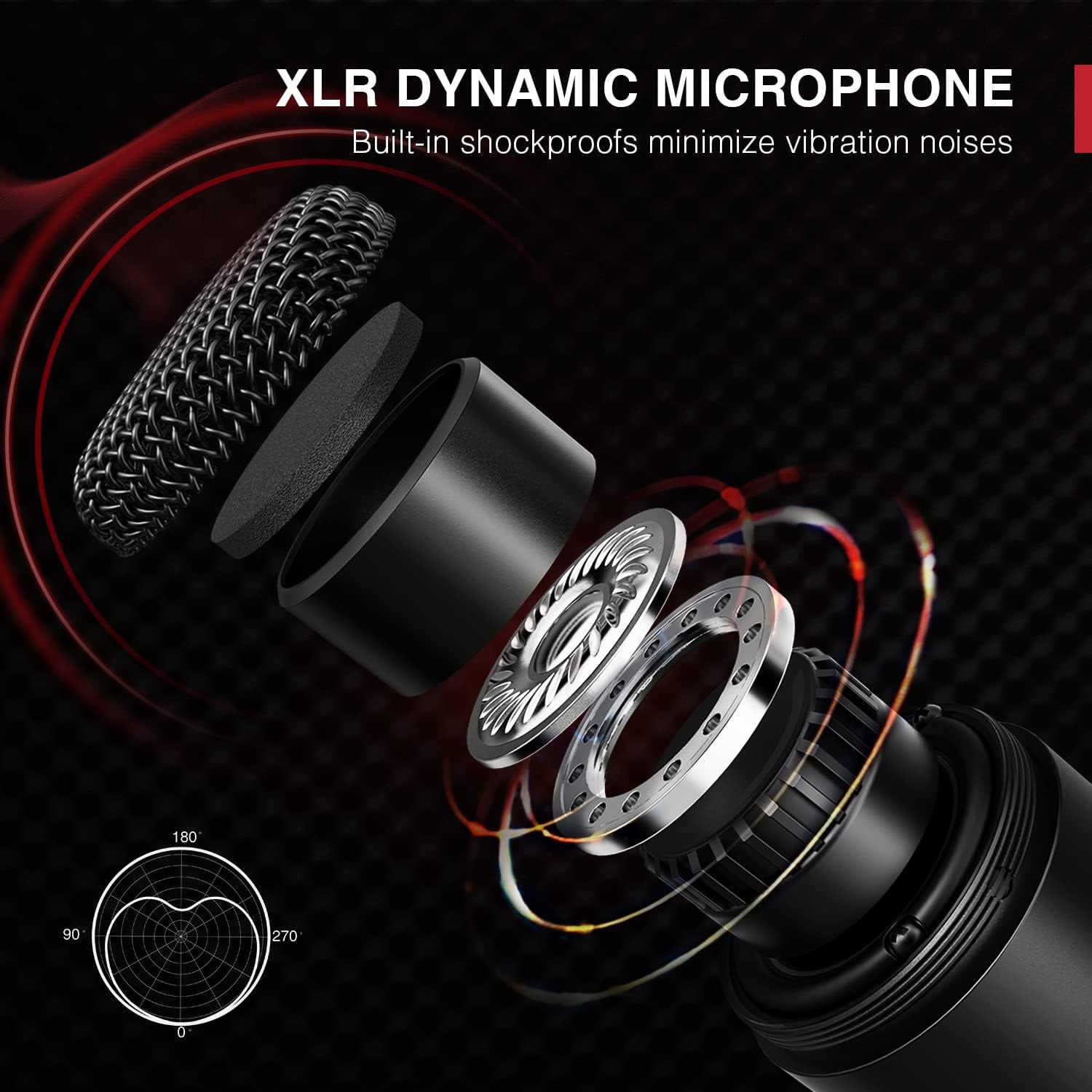 Fifine K669D XLR Dynamic Microphone