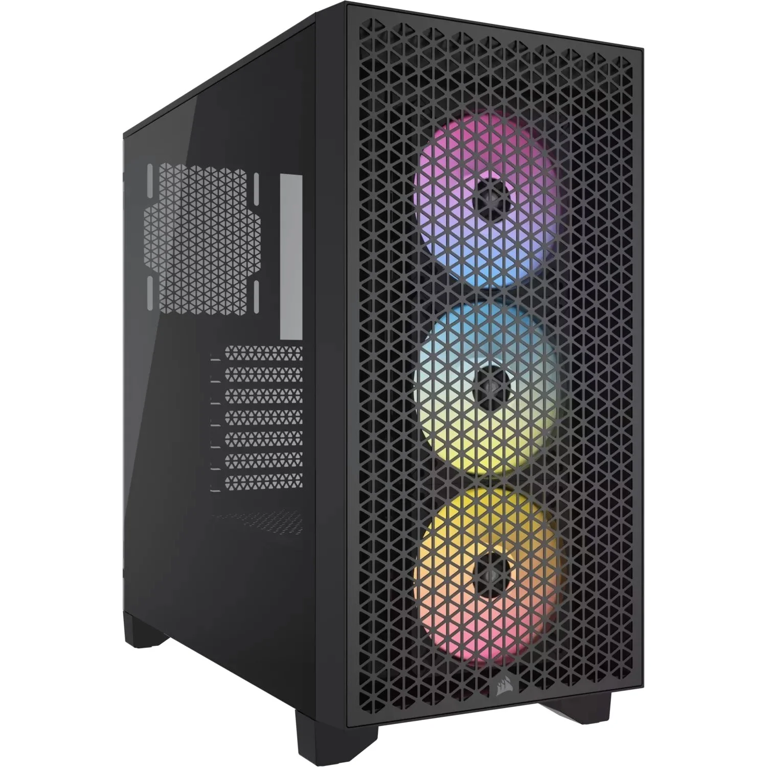 Corsair 3000D RGB AIRFLOW Mid-Tower PC Case - Black