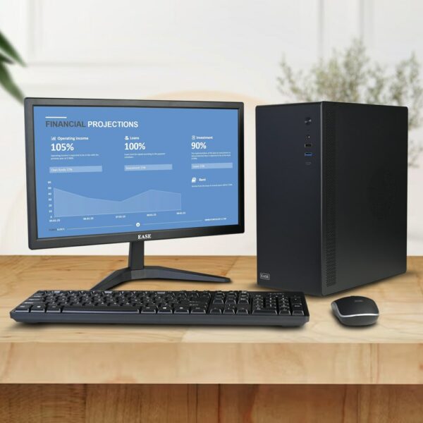 Ease EMT5 Mini Tower PC with Monitor - i5 12th - Image 3