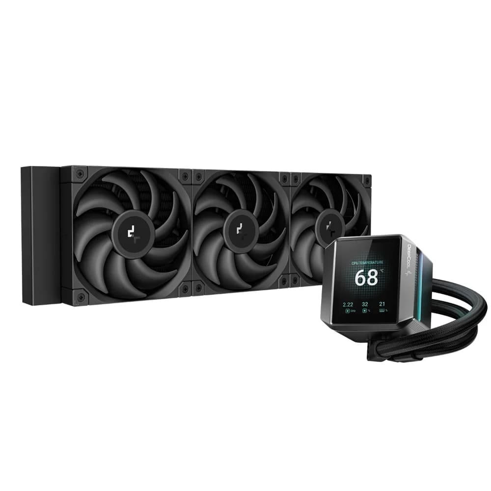 DeepCool Mystique 360 360MM LCD Display CPU Liquid Cooler