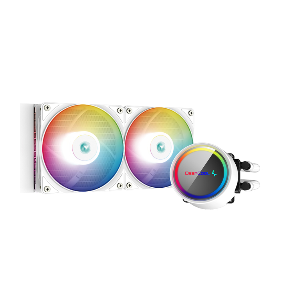 DeepCool GAMMAXX L240 ARGB White CPU Liquid Cooler