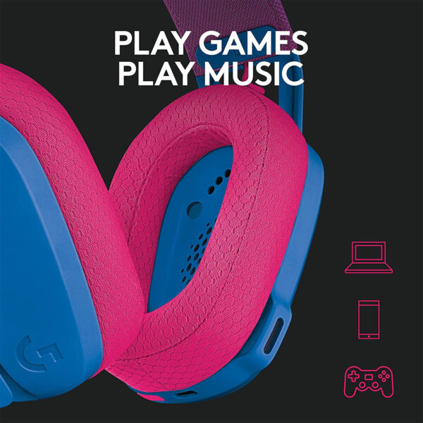 Logitech G G435 Wireless Gaming Headset – Blue