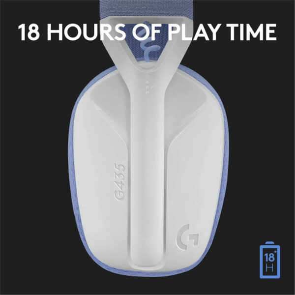 Logitech G G435 Wireless Gaming Headset – White