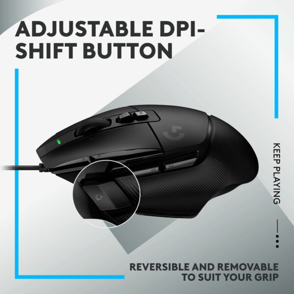 Logitech G502 X Wired Gaming Mouse – Black