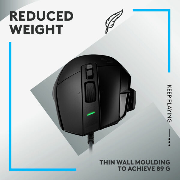 Logitech G502 X Wired Gaming Mouse – Black