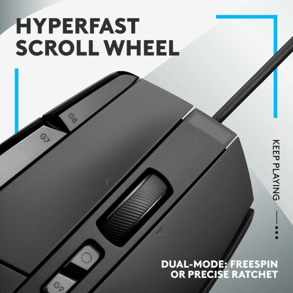 Logitech G502 X Wired Gaming Mouse – Black