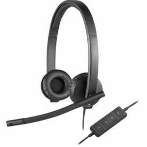 Logitech H570e Headset Black